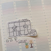 som studio x 紀展雄 (jizhanxiong) Rubber Stamp: Word Phrase Series