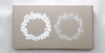 modaizhi Hydrangea Wreath Rubber Stamp Set