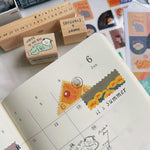 Season Postmark Rubber Stamp - 春夏秋冬 (four seasons)