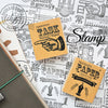 lihaopaper Task/ Traveler's Paper Rubber Stamps