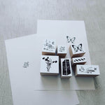 YOHAKU Original Rubber Stamp - Cosmos