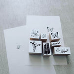 YOHAKU Original Rubber Stamp - Collage