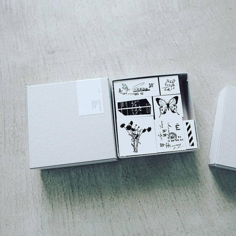 YOHAKU Original Rubber Stamp - Cosmos